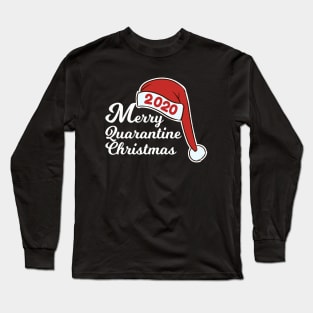 merry quarantine christmas 2020 Long Sleeve T-Shirt